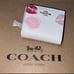 NWT COACH Snap Wallet w Lip Print CZ591 Authentic