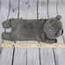 Gloomy Bear cgp-145 Chax GP Pillow Plush Pal Rare XL 20 Inch Gray