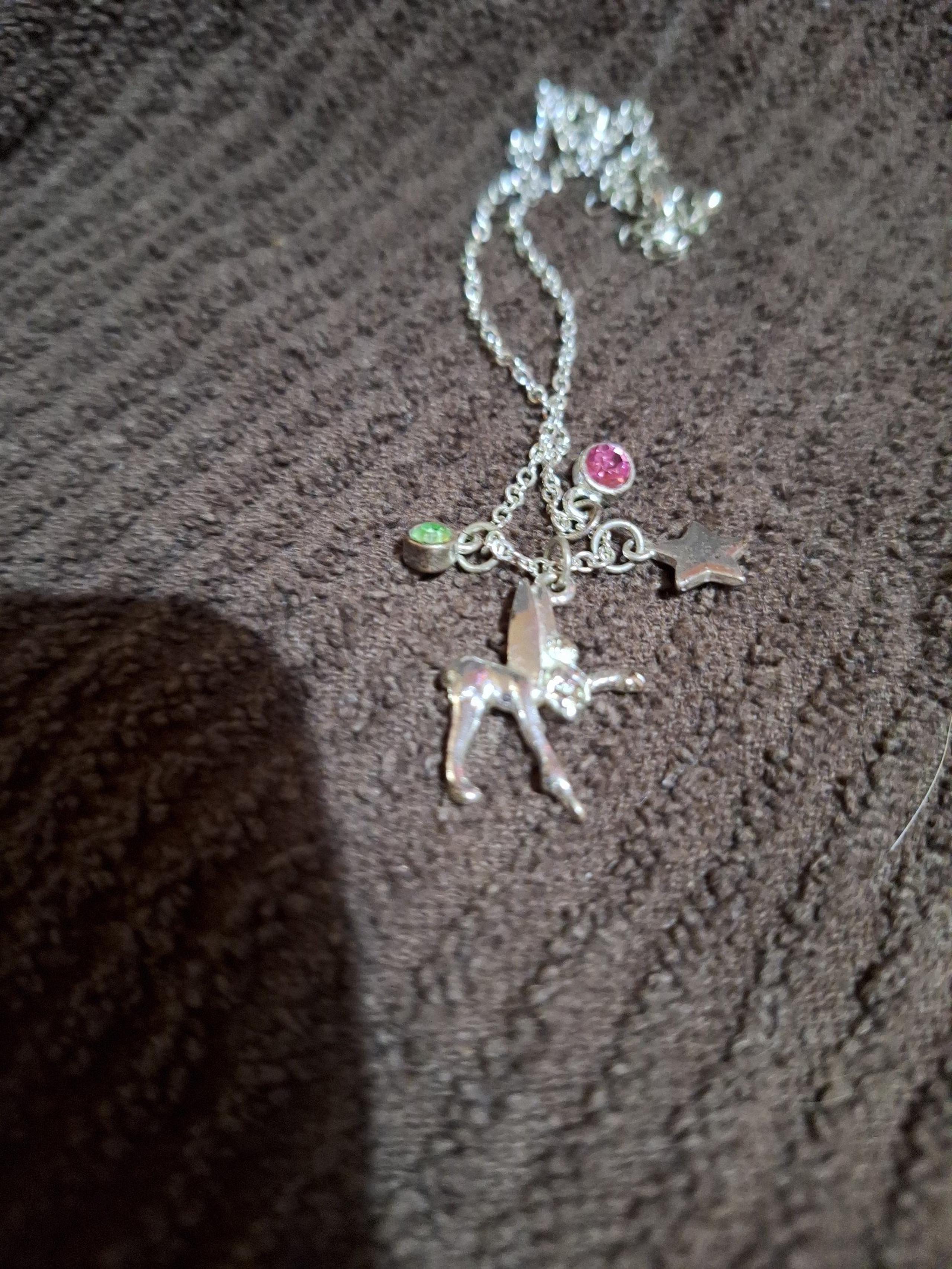 Tinker belle necklace