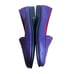 Grasshoppers Jazztime Shoes Red Hat Society Collection Womens 8.5 Purple Loafers