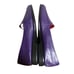 Grasshoppers Jazztime Shoes Red Hat Society Collection Womens 8.5 Purple Loafers