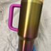 Stanley Starbucks purple yellow gradient tumbler