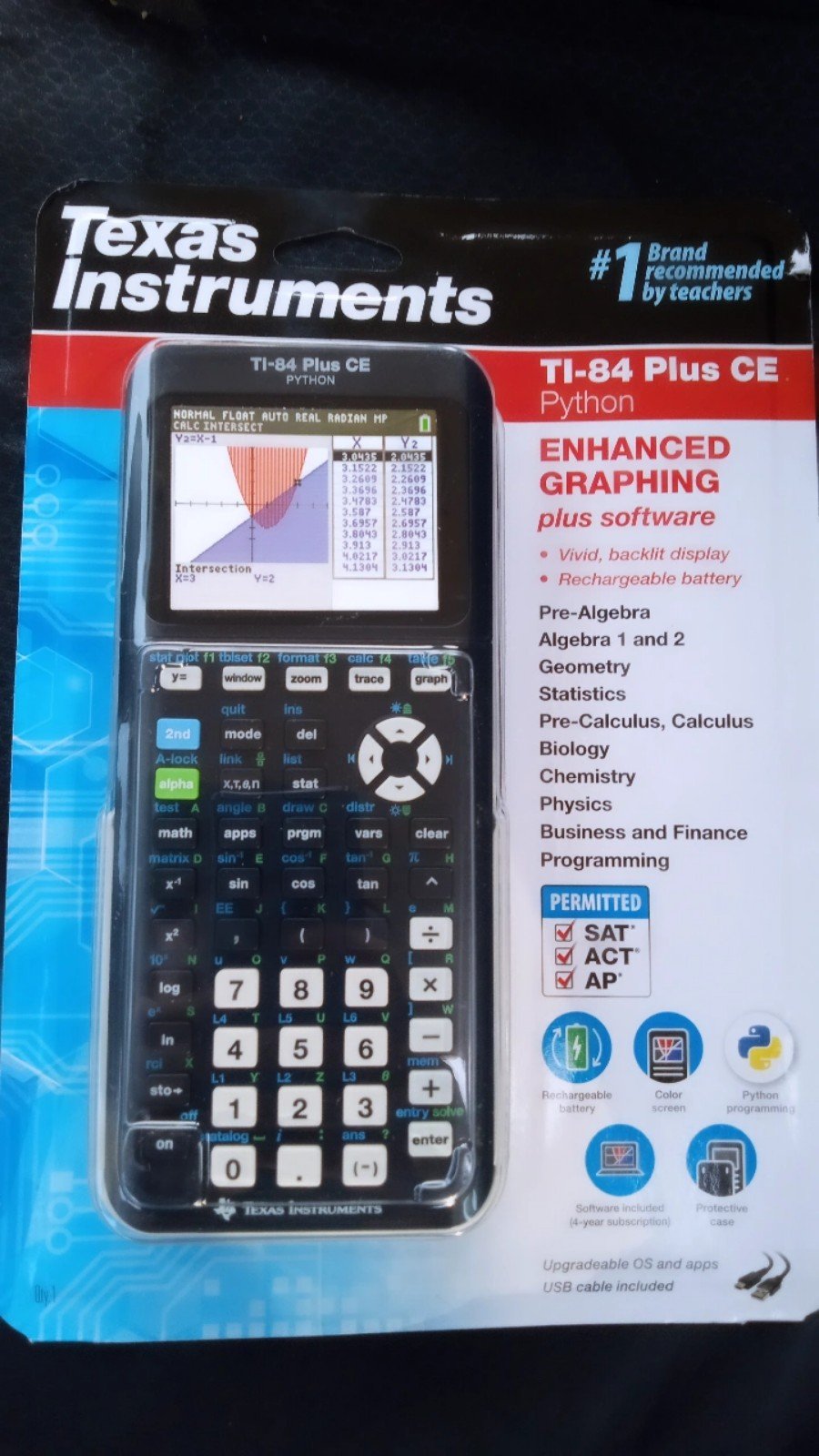 Texas instrument calculator