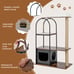 47 Large Cat Tree Tower w/ Top Perch Cat Bed