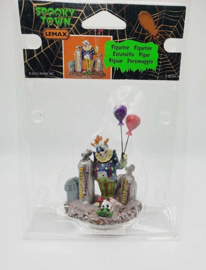 Lemax Spooky Town BALLOON CLOWN