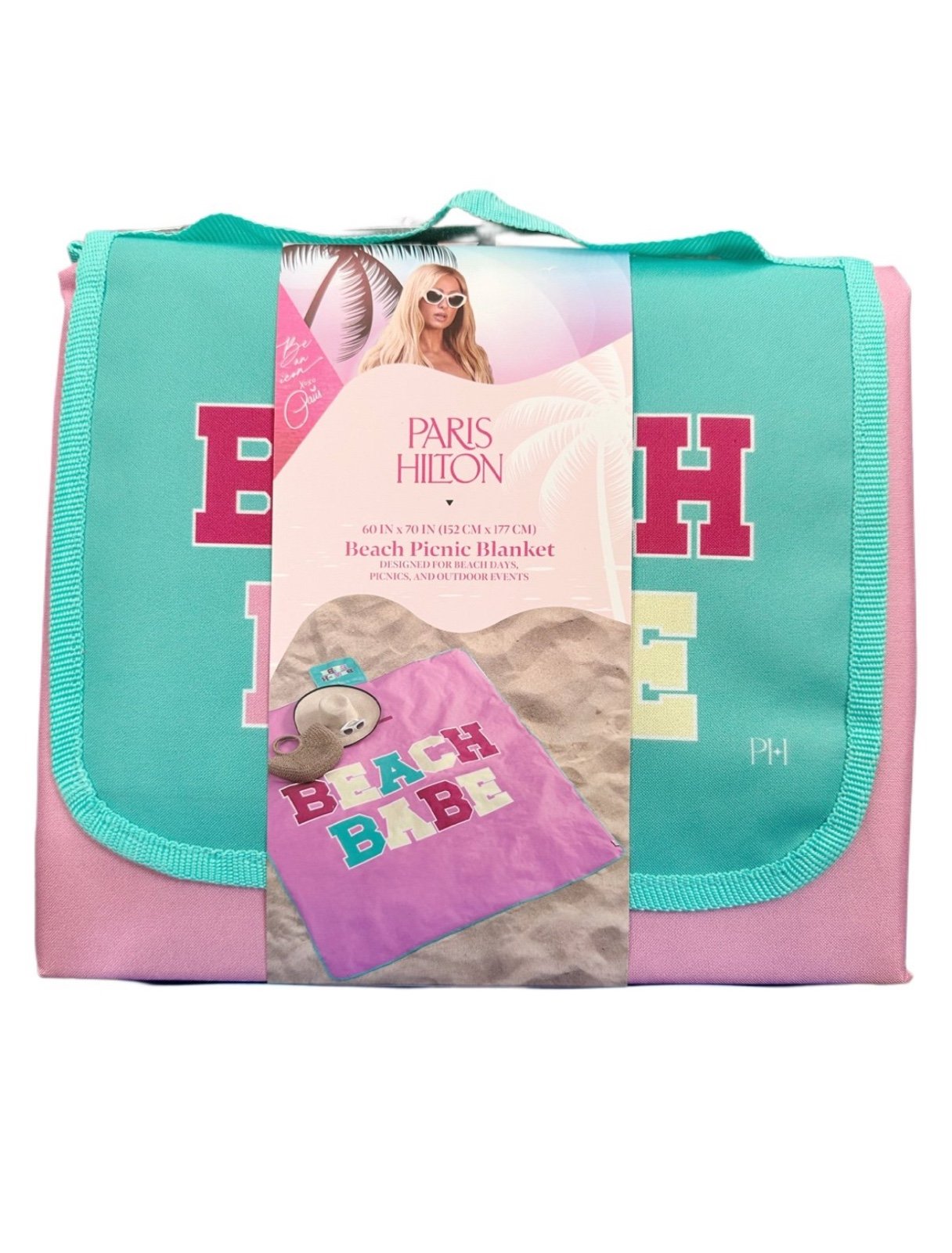 PARIS HILTON BEACH PICNIC BLANKET | NWT