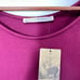Peruvian Connection Long Sleeve Astrid Dress in Wine Purple Red Size L NWT