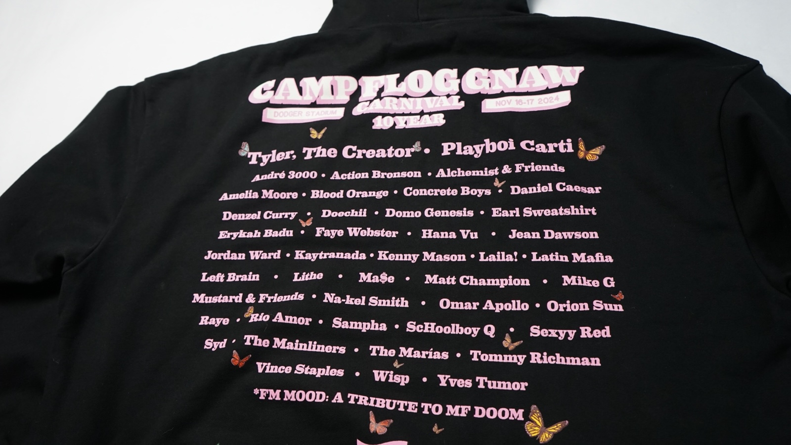 Camp Flog Gnaw 2024 - 10 Year Anniversary Hoodie