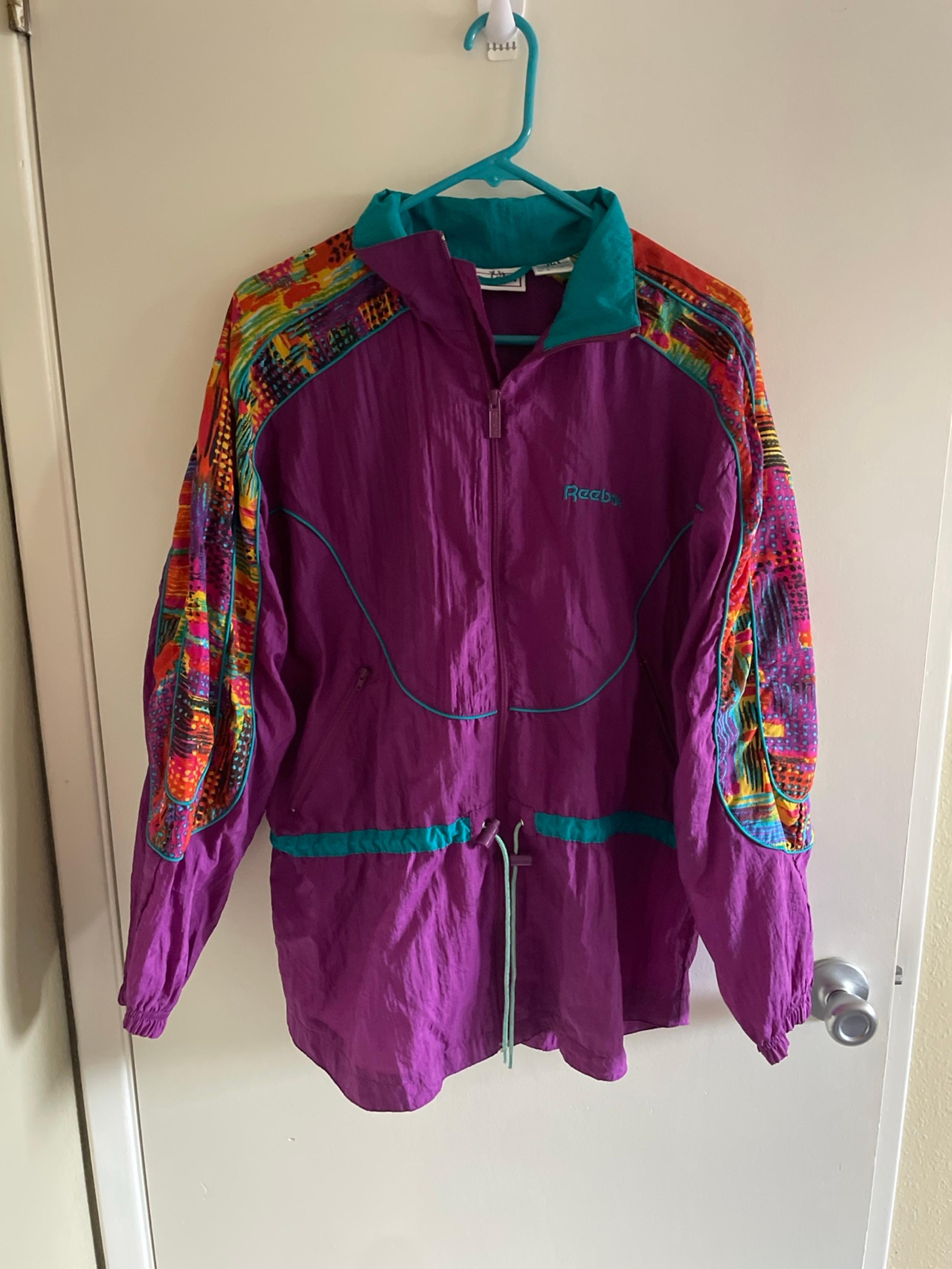 Vintage reebok windbreaker
