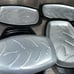 Nordic Ware Steak Fajita Aluminum Plates with Tray Holders # 52 Set Of 4
