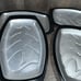 Nordic Ware Steak Fajita Aluminum Plates with Tray Holders # 52 Set Of 4