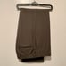 Riviera Armando Pant 32R - Olive Flat Front Silky Trousers