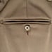 Riviera Armando Pant 32R - Olive Flat Front Silky Trousers