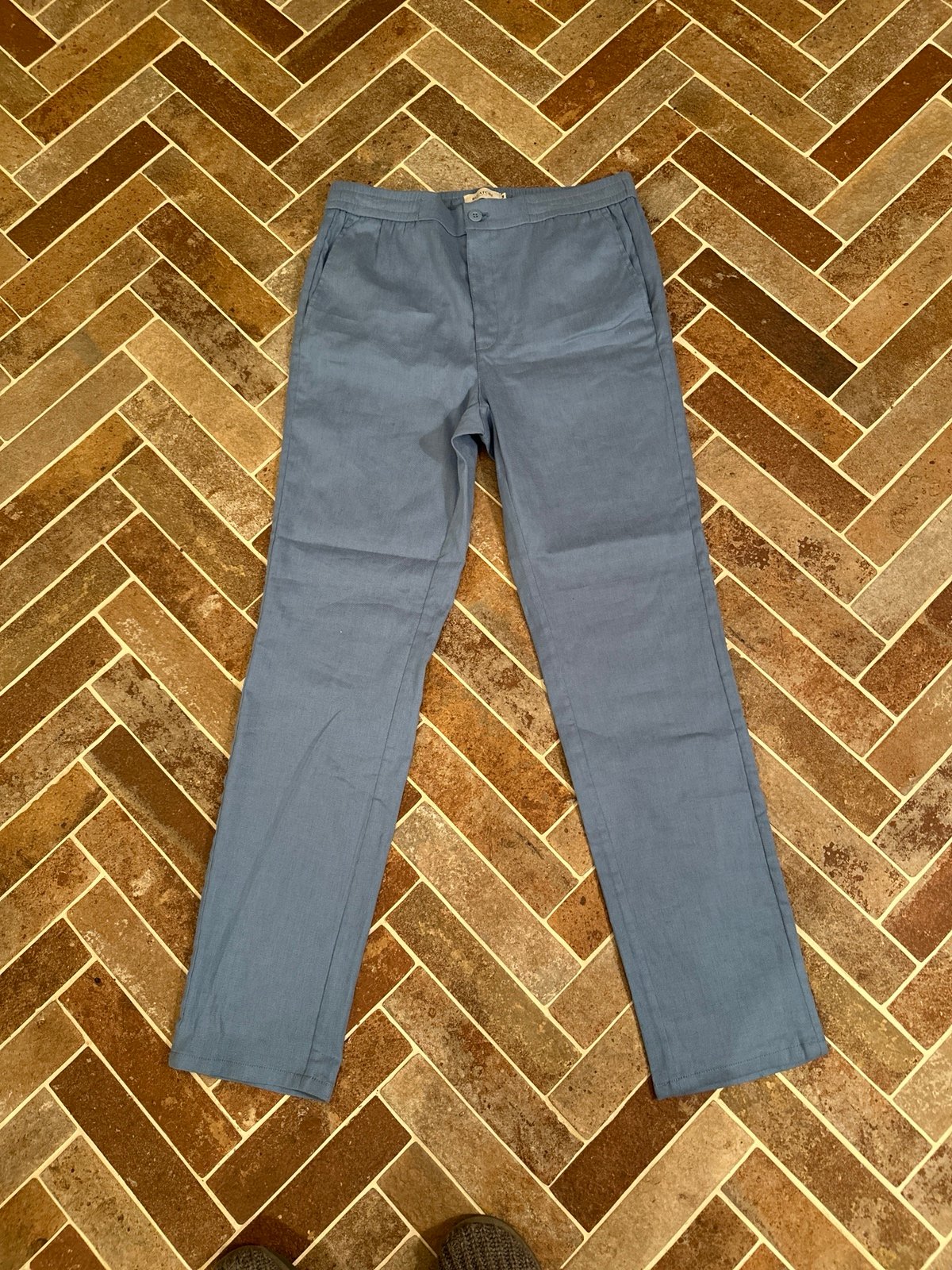 Bugatchi Men’s Regular Fit Blue Pants size M EUC