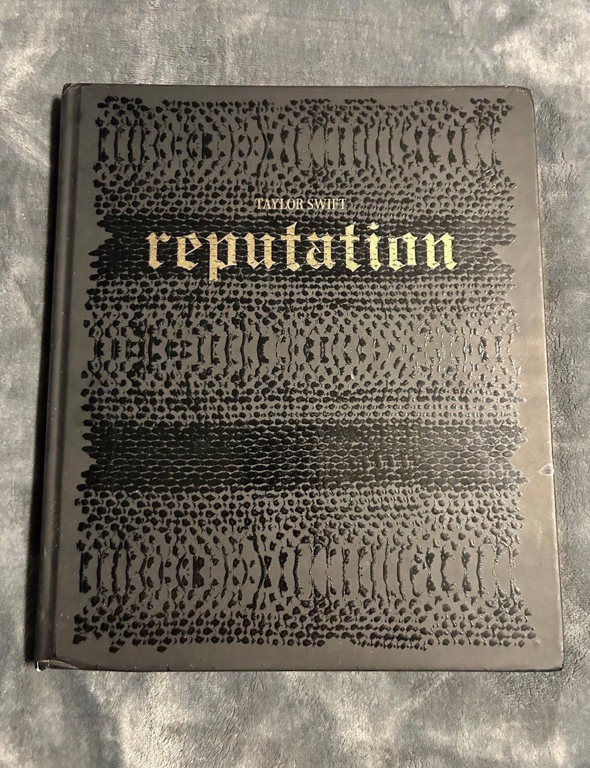 Taylor swift reputation hardback book