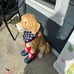 XL Patriotic Dog 27” tall!!! with Boots