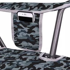 Outdoor Comfort Pro Rocker Chair, Gray Camo, 35.6 in. W x 25.2 in. D x 38.8 in.