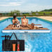 370 Dog Pool Boat Inflatable Ramp Extra Large 8x5 FT 600 LBS Non-Slip Multiple