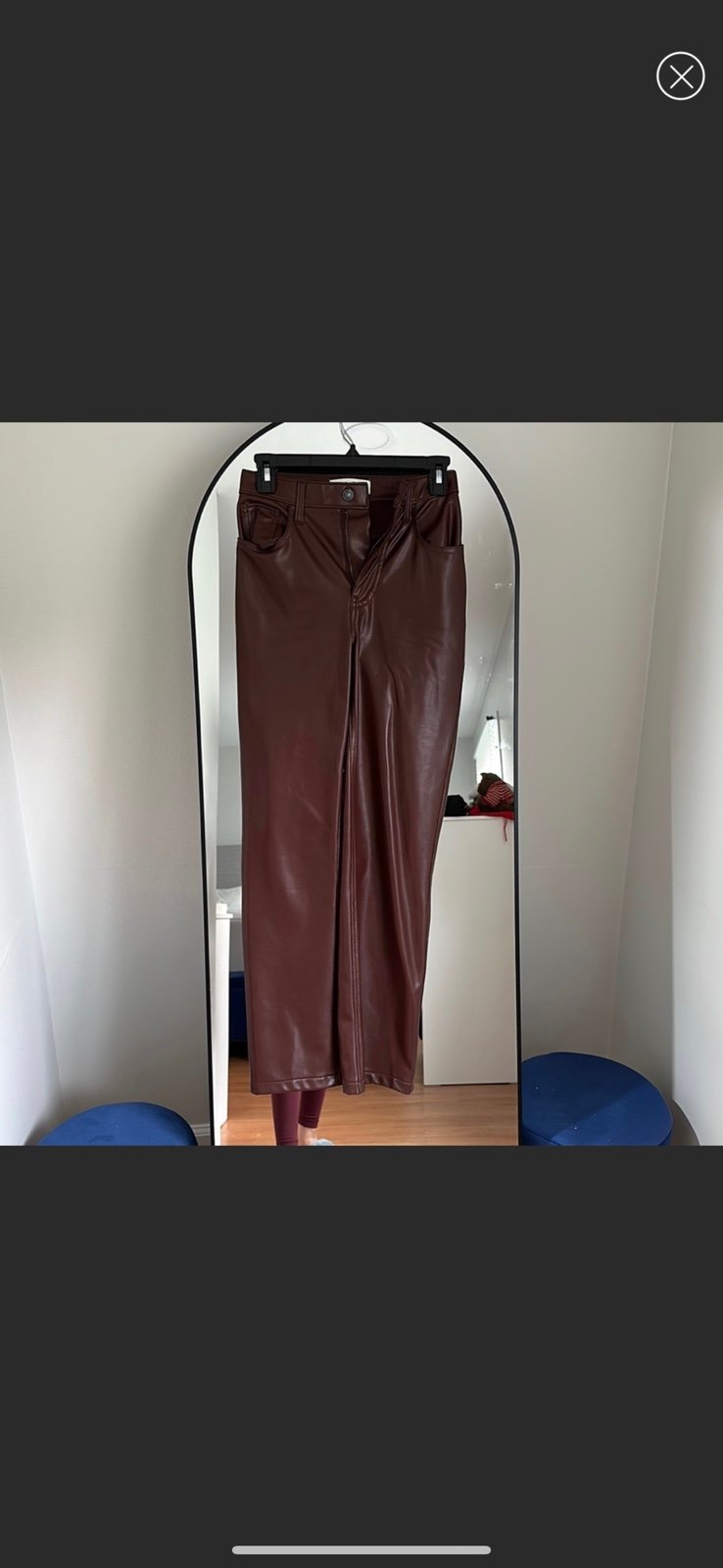 Abercrombie Leather Pants