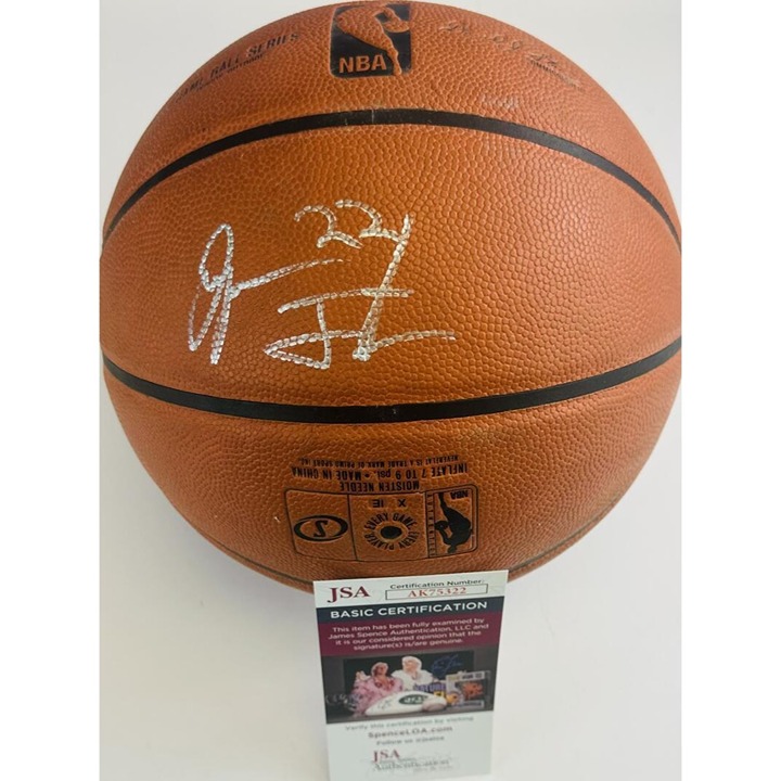 JAYSON TATUM SIGNED BASKETBALL BOSTON CELTICS HIGH SCHOOL FULL SIGNATURE JSA K22