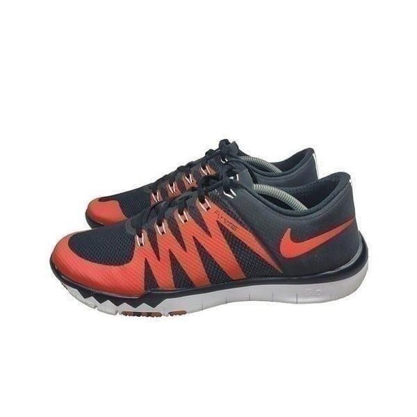 Nike Georgia Bulldogs Free Trainer 5.0 V6 AMP Athletic Running Shoes Men's 11.5