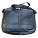 Wilsons Leather Black Leather Messenger Laptop Bag Unisex