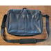 Wilsons Leather Black Leather Messenger Laptop Bag Unisex