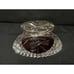 Hofbauer Byrdes Collection Oval Trinket Bowl with Sawtooth Edge W. Germany 1970s