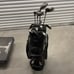 Callaway golf bag and a set of avare clubs