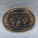 Montana Silversmiths Pendleton Let'er Buck 2013 Buckle Gold on Black Excellent 1