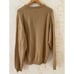 Mens Size M Club Room 100% Cashmere V-Neck Beige Sweater