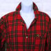 Victoria's Secret Plaid Flannel PJ Sleepwear Top Lady-M Button-Up Cotton/Modal