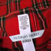 Victoria's Secret Plaid Flannel PJ Sleepwear Top Lady-M Button-Up Cotton/Modal