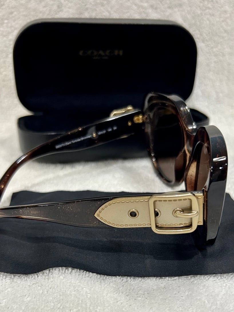 AUTHENTICATED Coach OVERSIZED SUNGLASSES FOR WOMEN