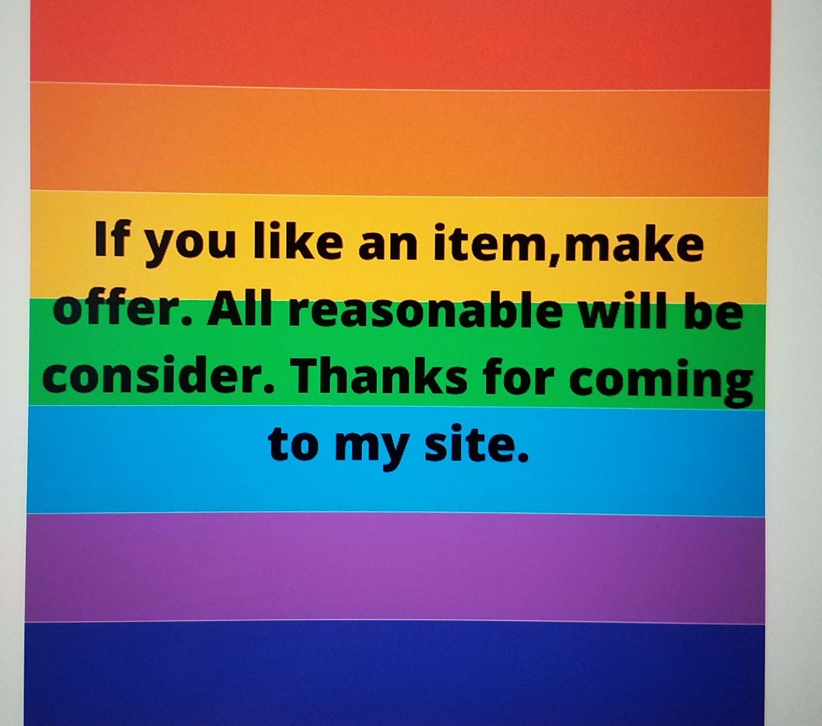 Like an item make offer