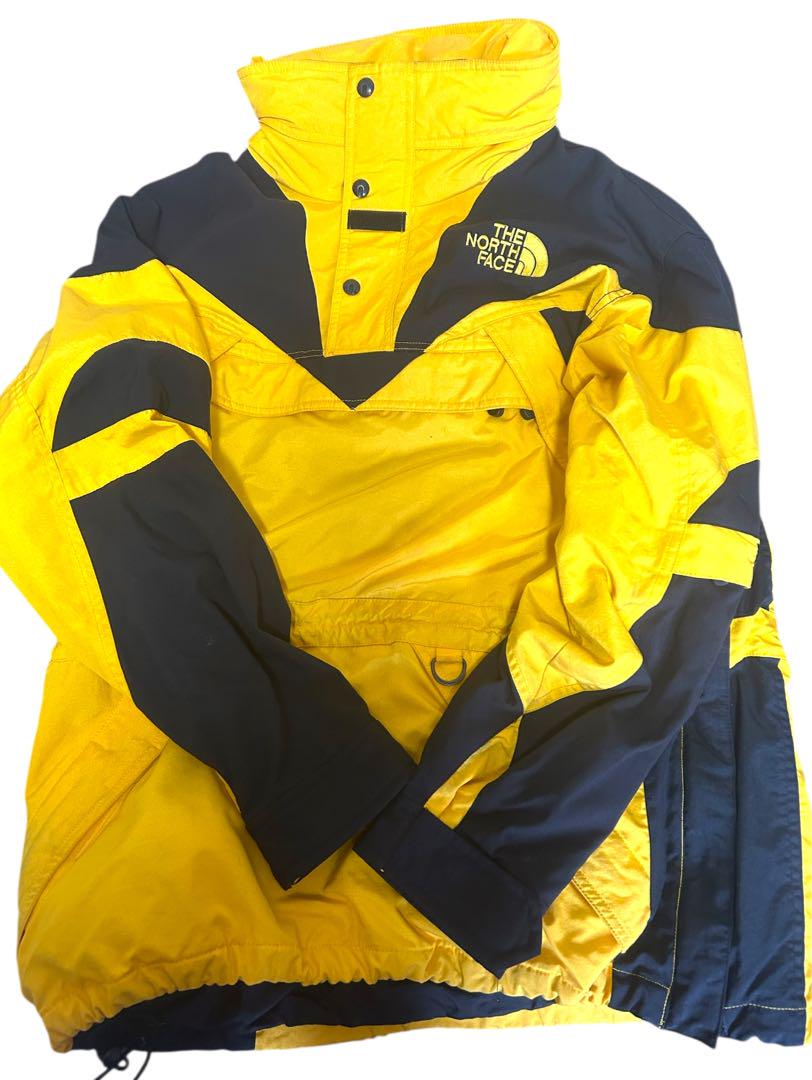 New Men's The North Face GTX Mountain Jacket Denim Blue TNF