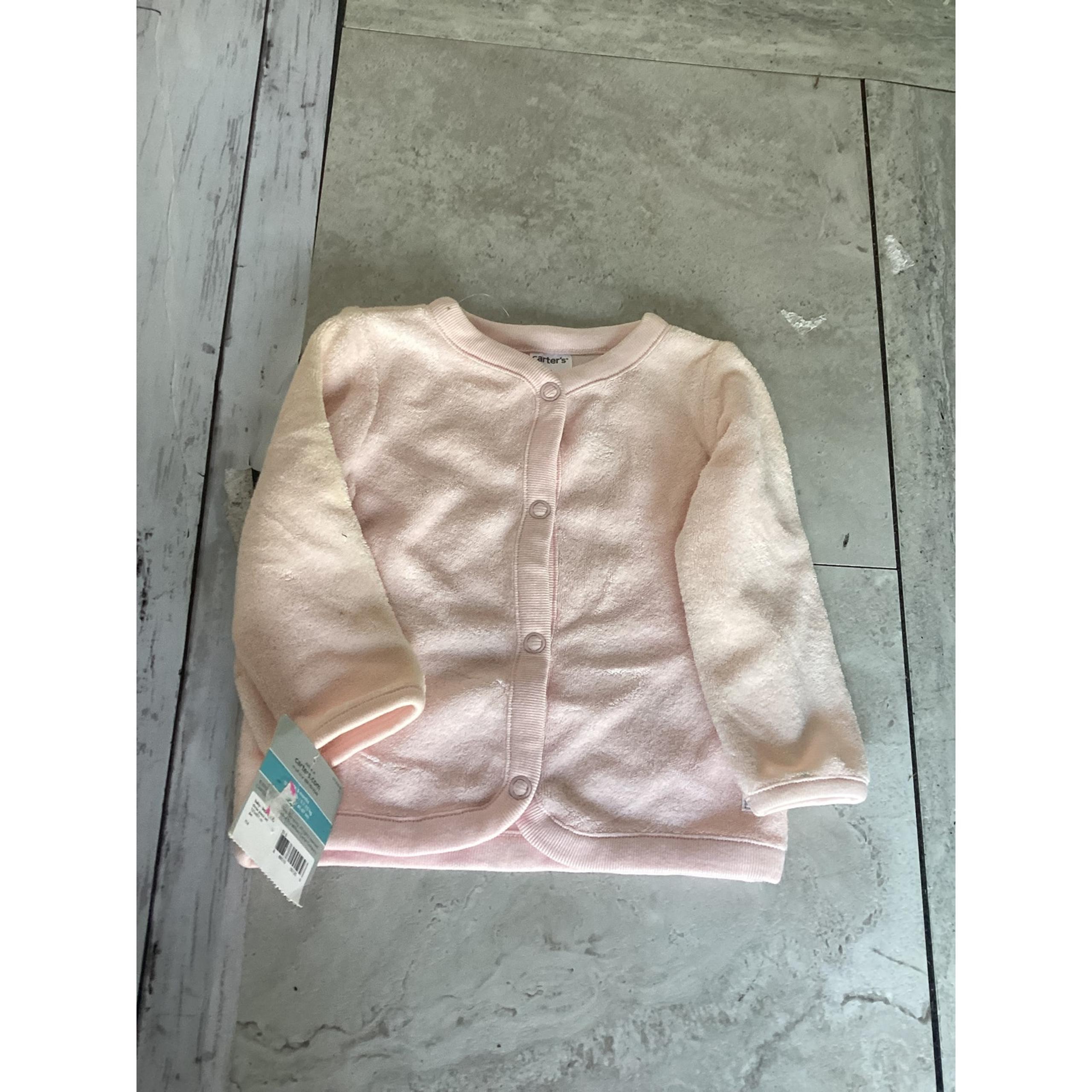 New fine-knit cardigans - Pink - Baby size 5.7-7.5 klg.