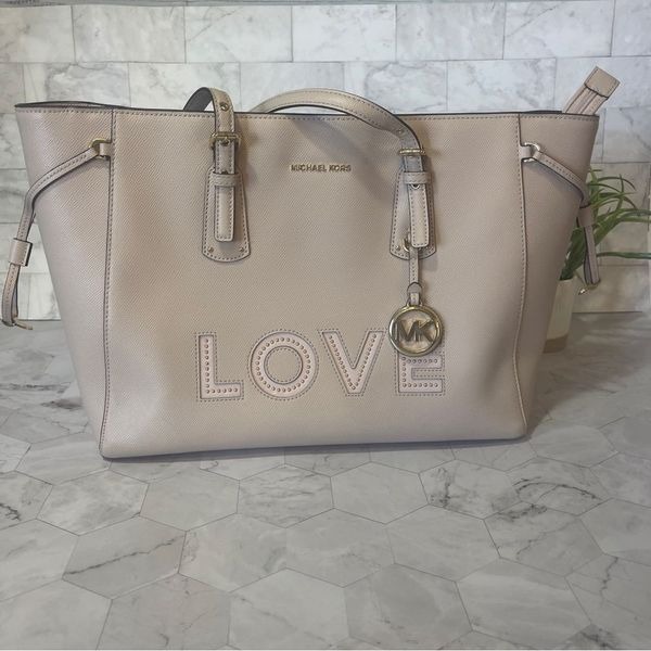 Michael Kors Voyager Studded LOVE Tote