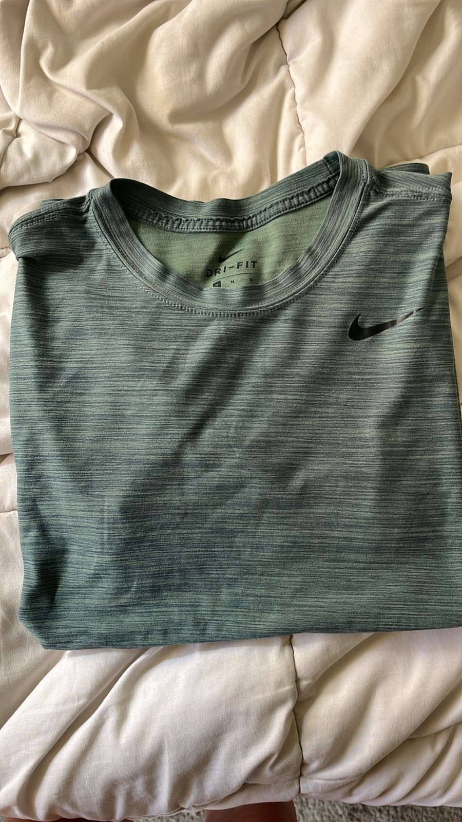 Nike Dri Fit Short Sleeve Crew Running Training Shirt
