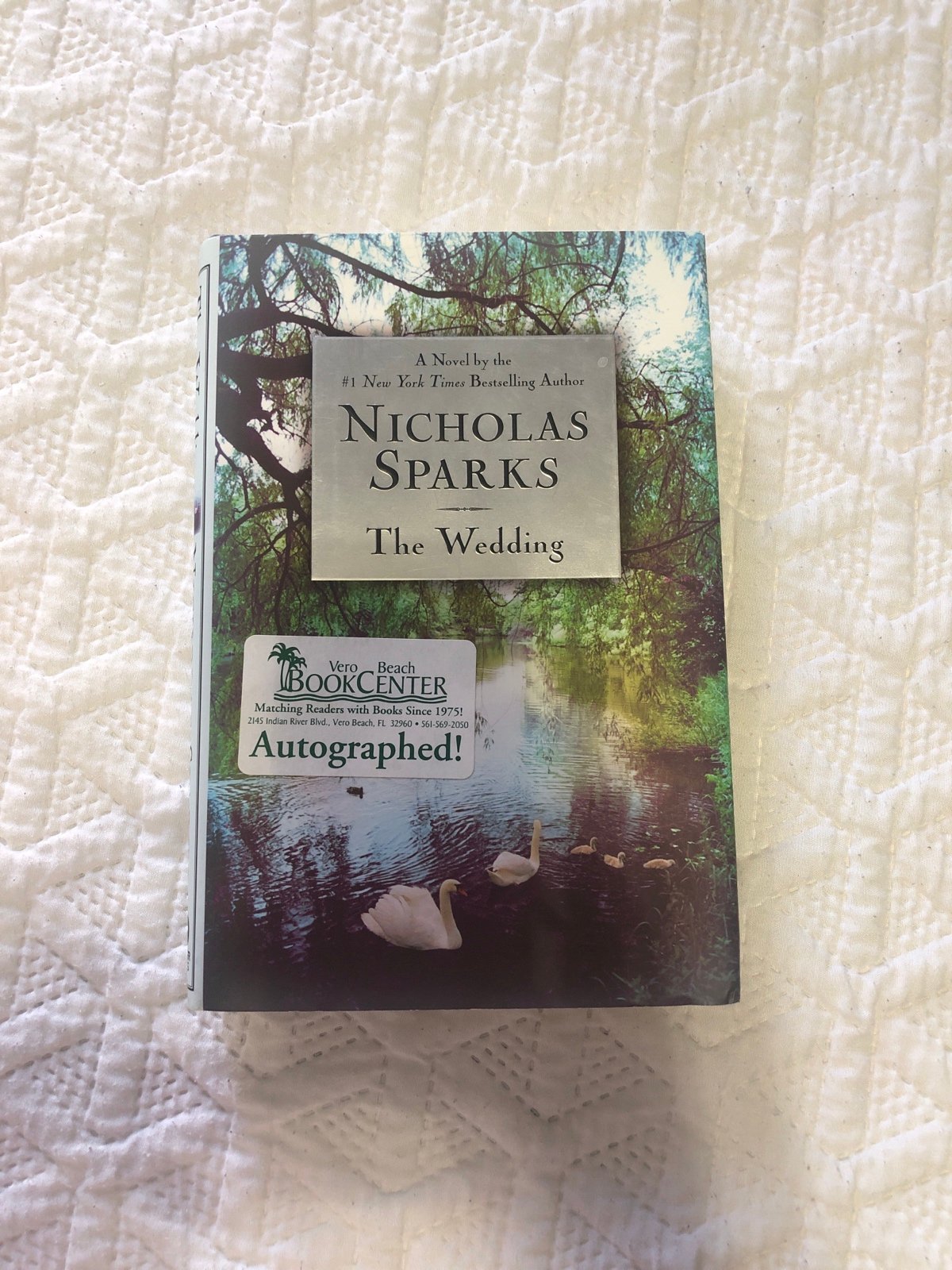 Nicholas Sparks The Wedding (signed)