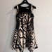 Diane Von Furstenberg Raelin Red Carpet Snake Print Fit and Flare Dress Size 2