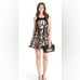 Diane Von Furstenberg Raelin Red Carpet Snake Print Fit and Flare Dress Size 2