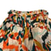 Chufy Womens Bermuda Shorts Sz Medium Abstract Print Beige Orange Organic Cotton