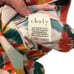Chufy Womens Bermuda Shorts Sz Medium Abstract Print Beige Orange Organic Cotton