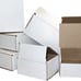 250 6x3x3 White Cardboard Paper Boxes Mailing Packing Shipping Box Corrugated...