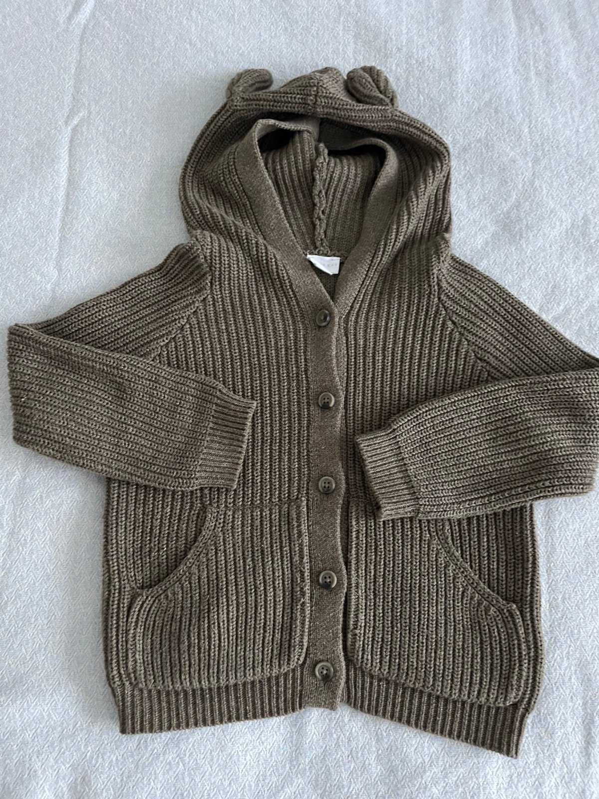 Jamie Kay bear knit cardigan size 3yr