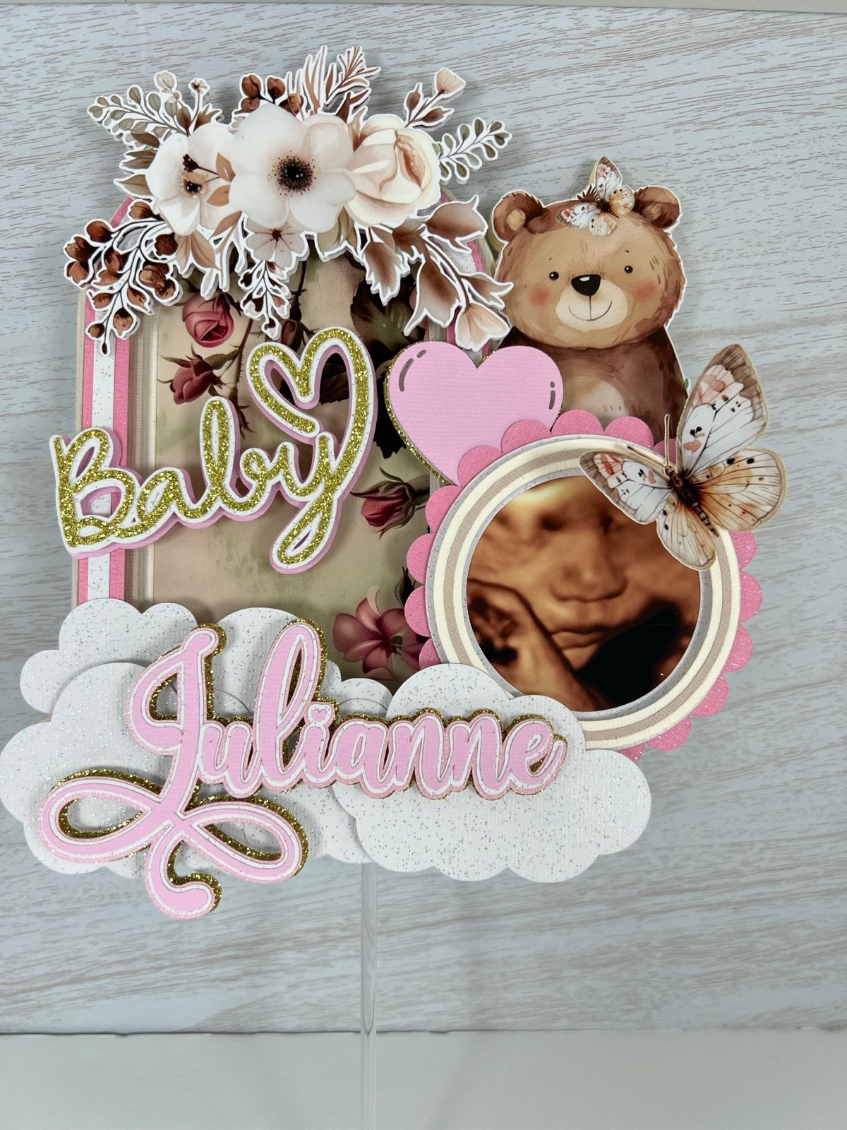 Baby Shower Cake Topper
