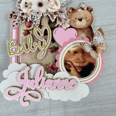 Baby Shower Cake Topper