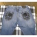 Ed Hardy 2009 Black Skull Pockets Button Fly Jeans Vintage Mens Streetwear 38x34