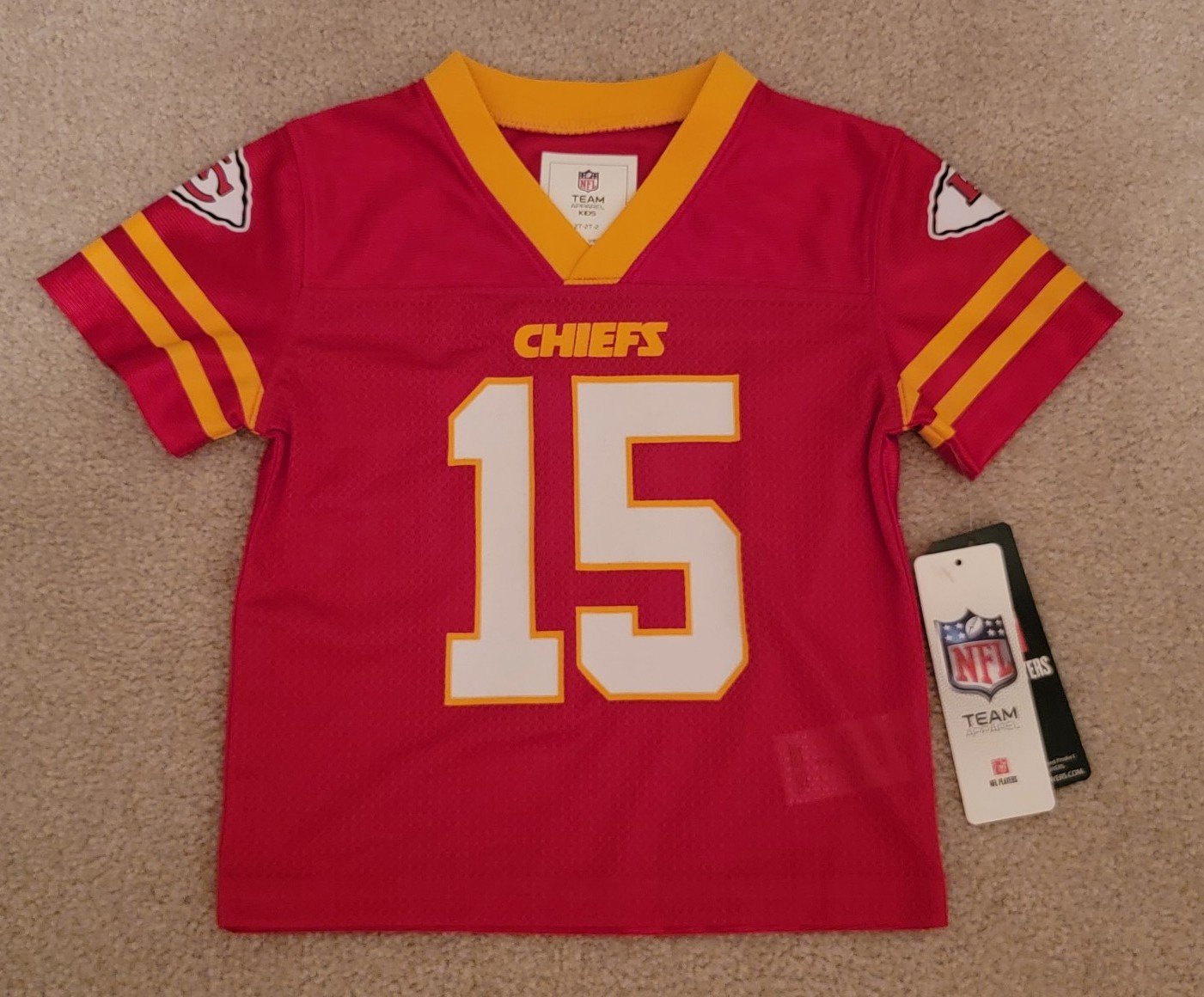 NFL Kansas City Chiefs Toddler Boys Jersey - Size 2T